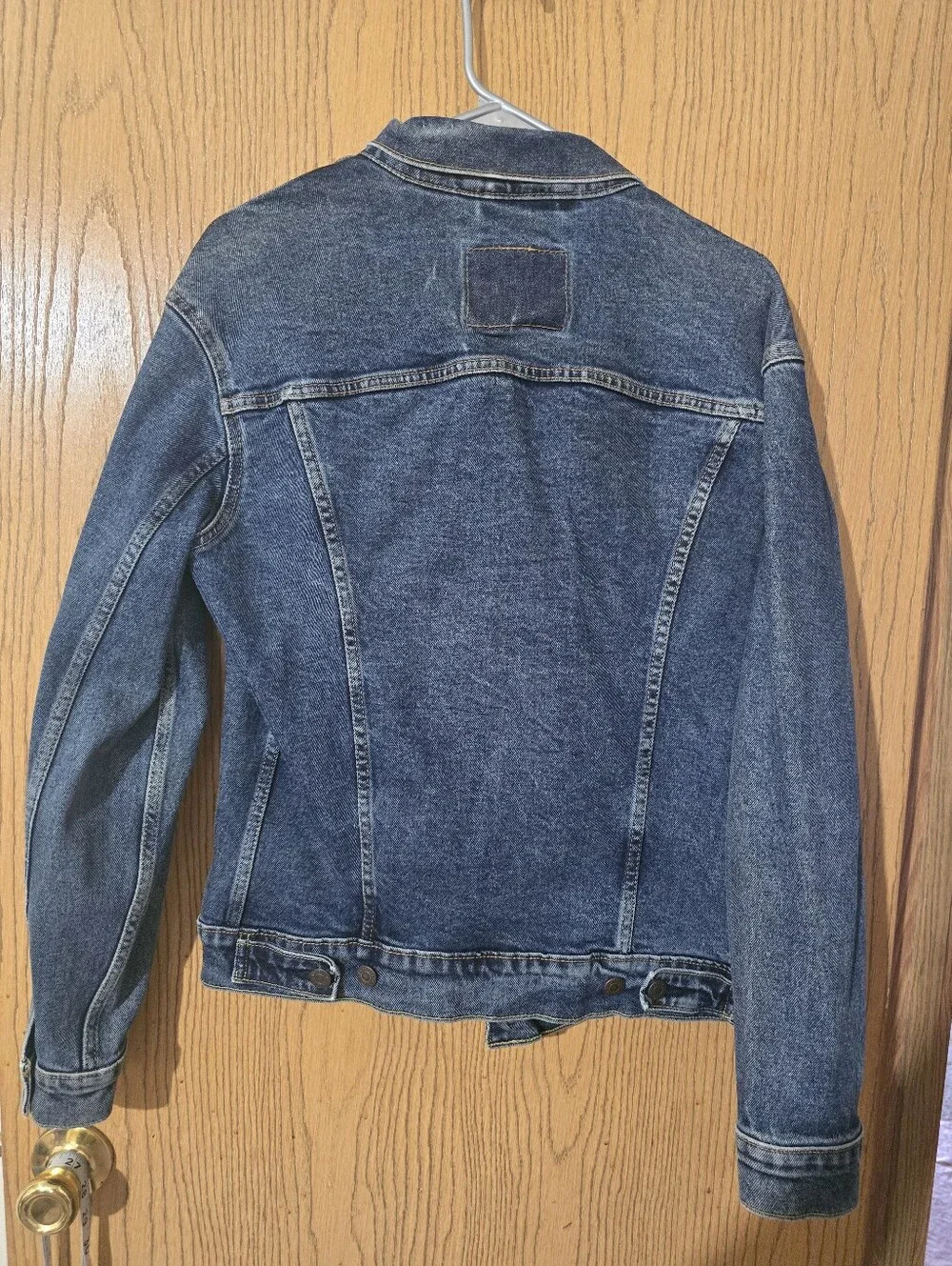 Levi's Mens Blue Denim Trucker Jacket - Picture 2 of 6